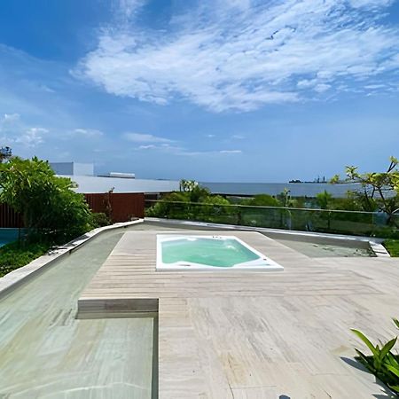 1 Dormitorio Frente A Playa De Morros. Piscina Cartagena エクステリア 写真