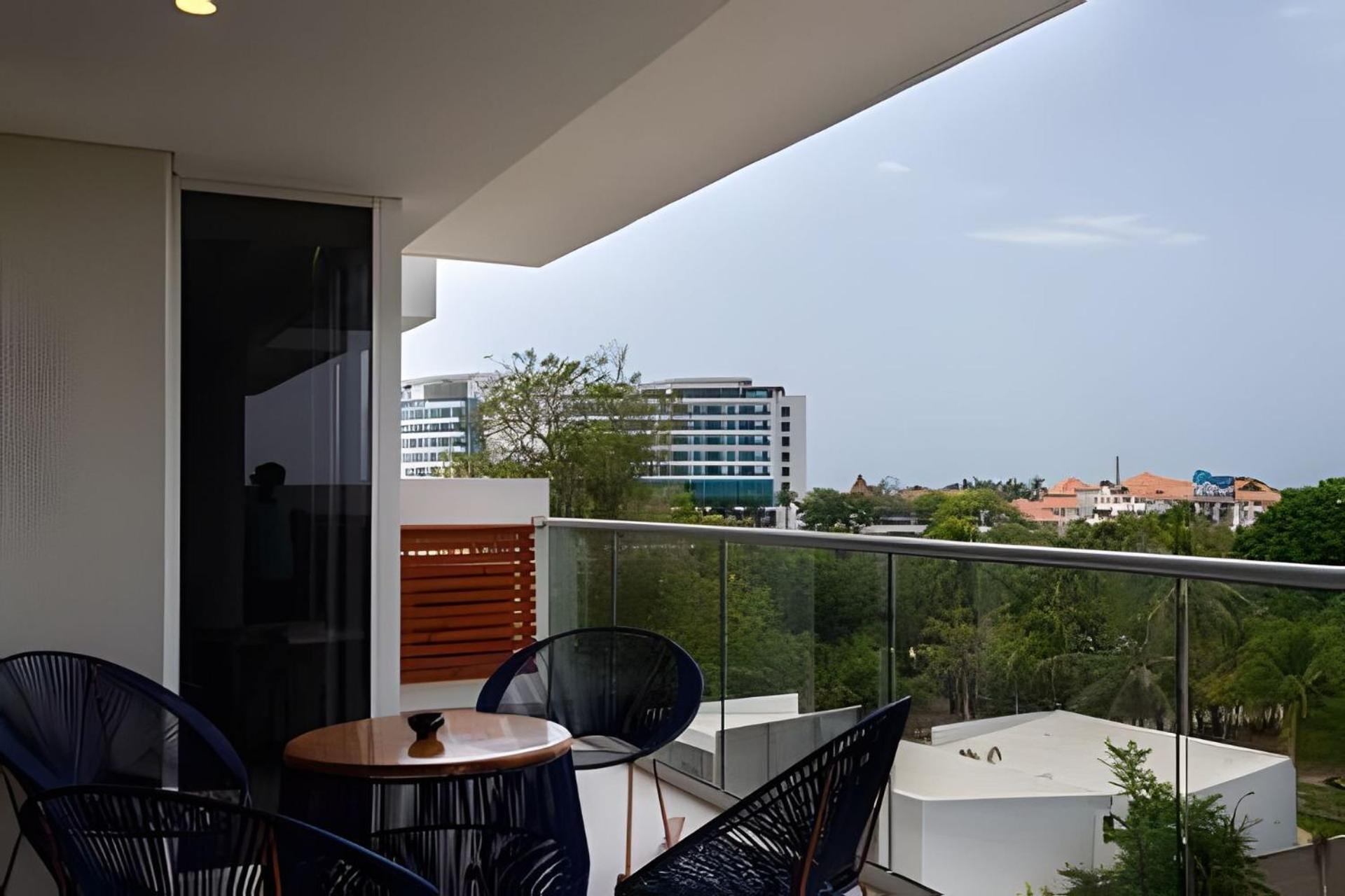 1 Dormitorio Frente A Playa De Morros. Piscina Cartagena エクステリア 写真
