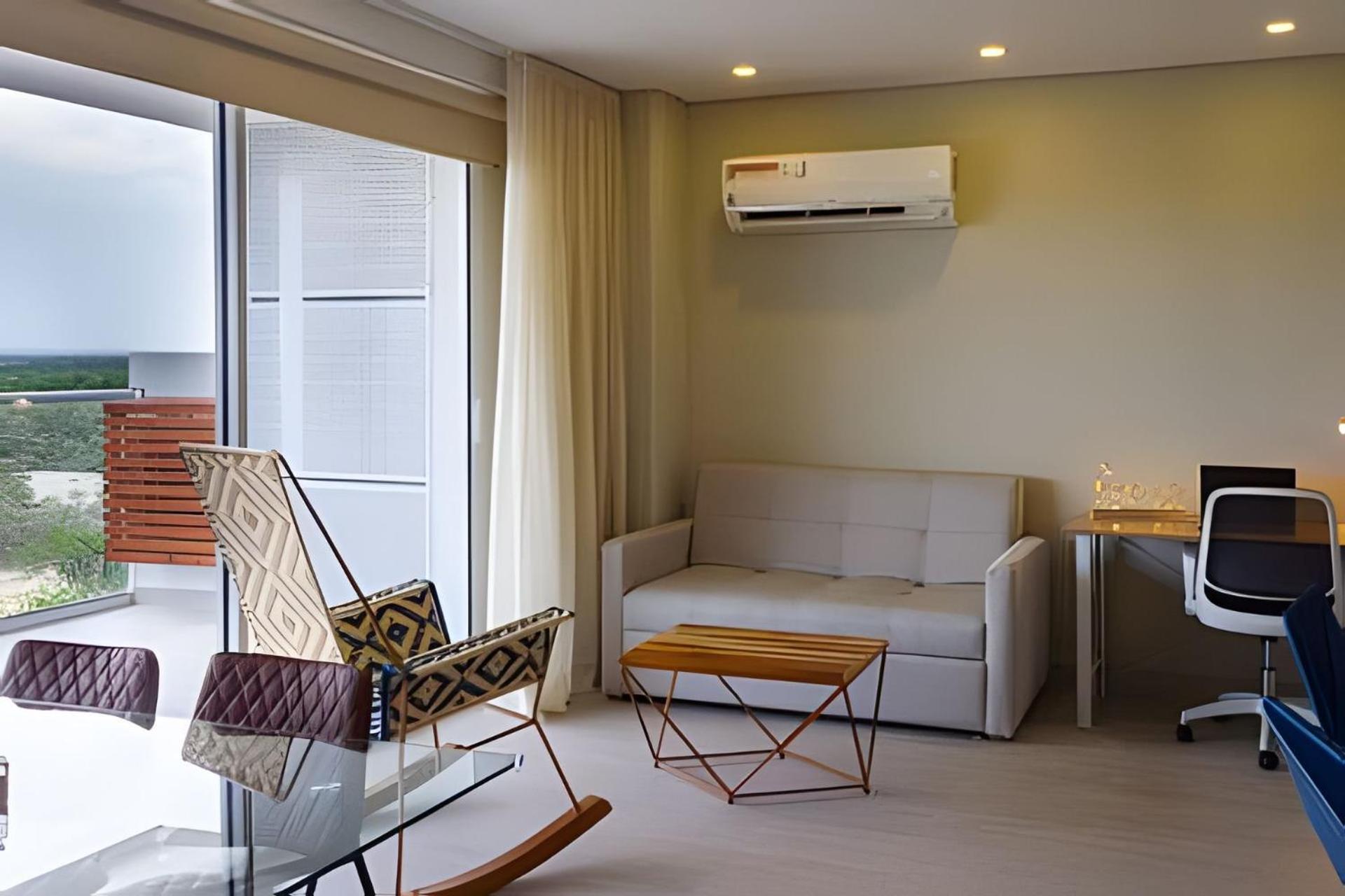 1 Dormitorio Frente A Playa De Morros. Piscina Cartagena エクステリア 写真
