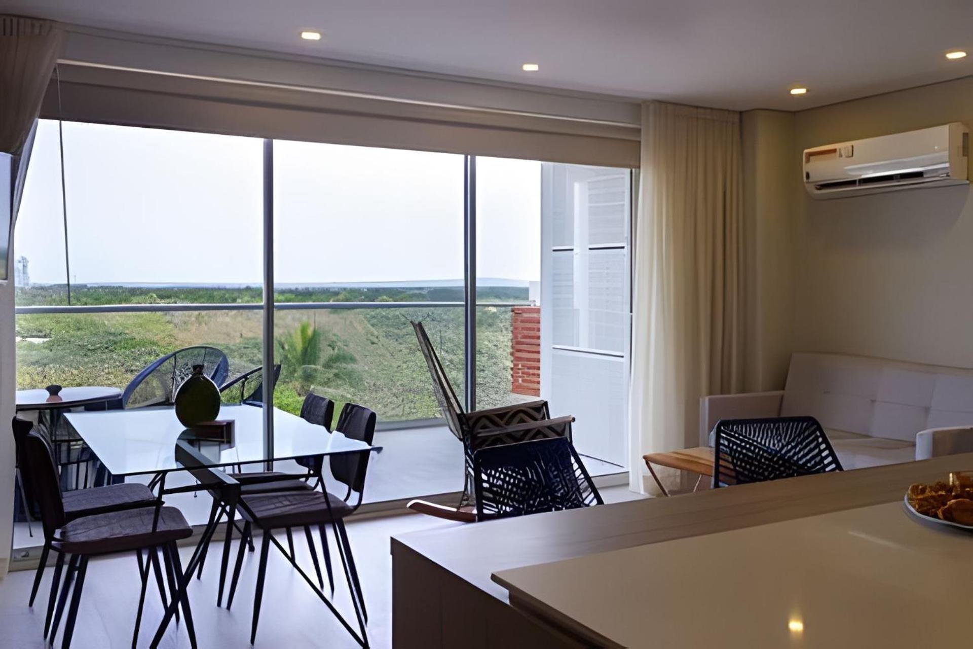 1 Dormitorio Frente A Playa De Morros. Piscina Cartagena エクステリア 写真