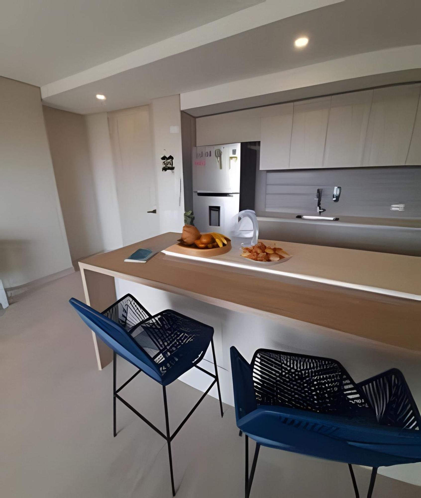 1 Dormitorio Frente A Playa De Morros. Piscina Cartagena エクステリア 写真