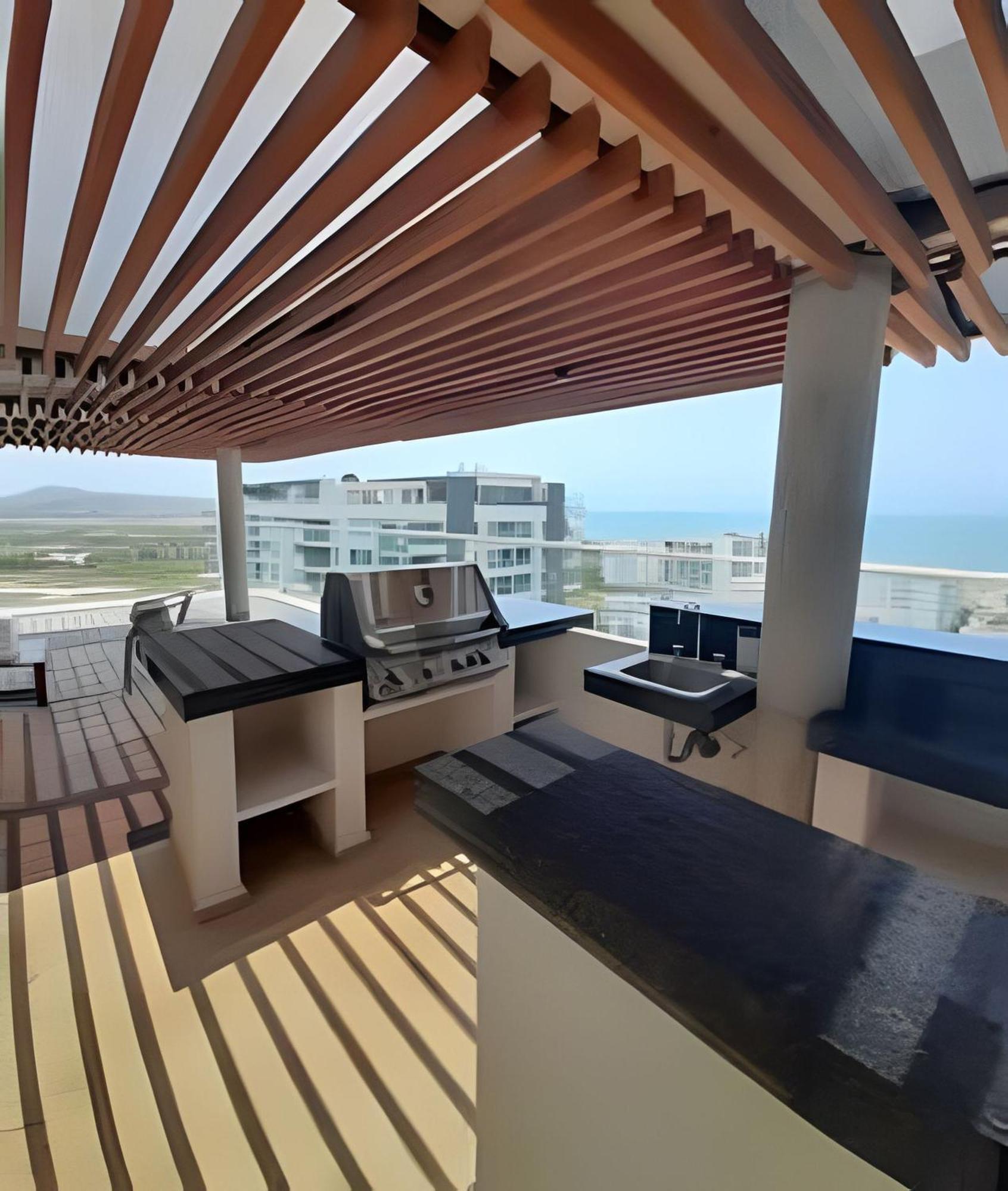 1 Dormitorio Frente A Playa De Morros. Piscina Cartagena エクステリア 写真