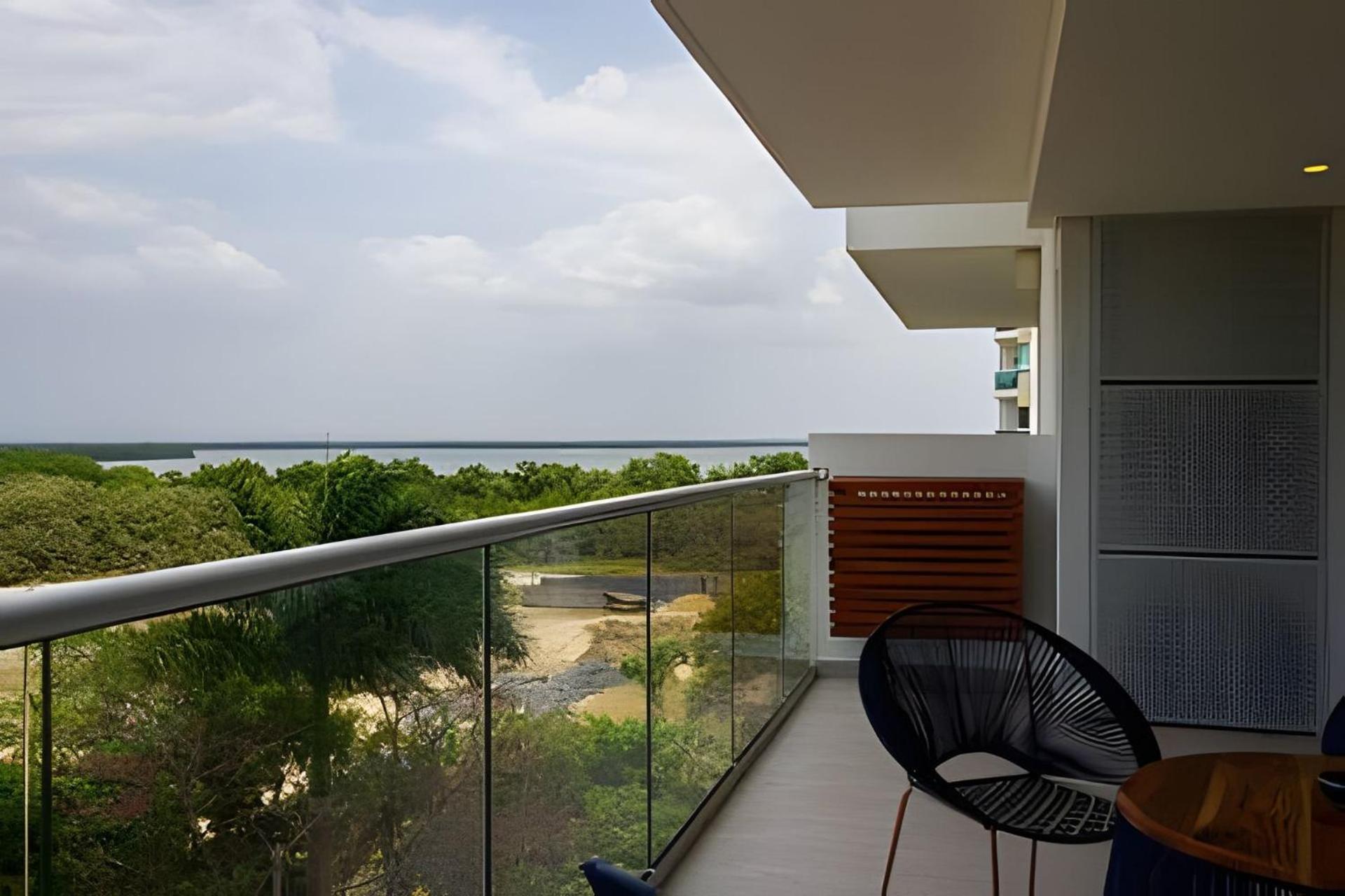 1 Dormitorio Frente A Playa De Morros. Piscina Cartagena エクステリア 写真